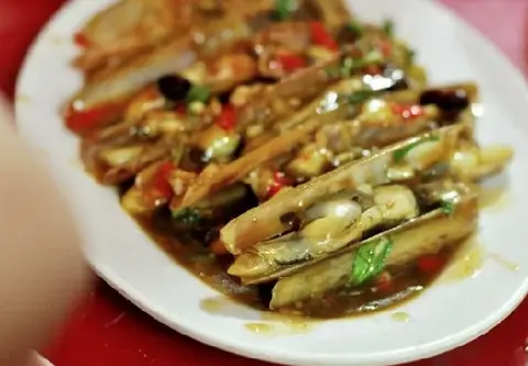 Hình ảnh Ốc móng tay xào me