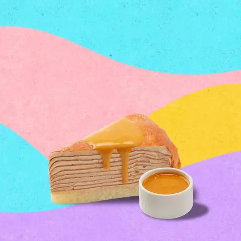 Hình ảnh Bánh Crepe Thái Đỏ