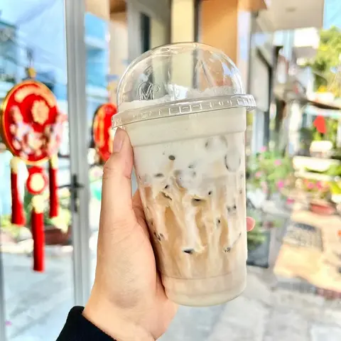 Hình ảnh Cà phê sữa hạt Oatmilk