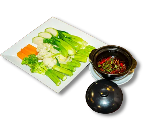 Hình ảnh Rau thập cẩm kho quẹt