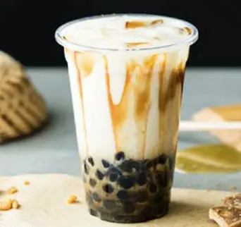 Hình ảnh Sữa tươi trân châu đường đen