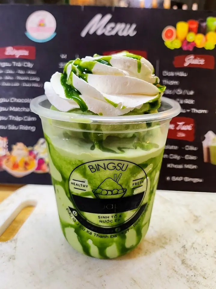 Hình ảnh Matcha đá xay kem tươi