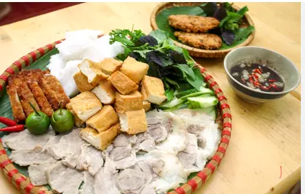 Hình ảnh Bún đậu tá lả