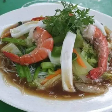 Hình ảnh Bún gạo hải sản sốt