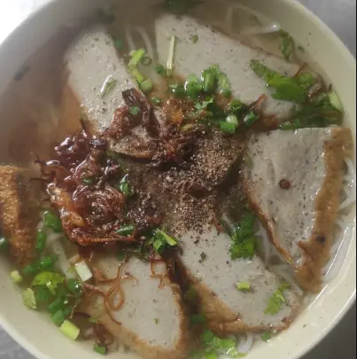 Hình ảnh Bún chả cá - bún nhỏ