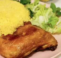 Hình ảnh Cơm chiên gà xối mỡ