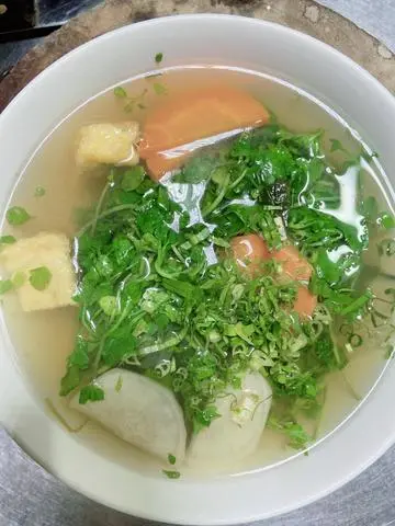 Hình ảnh Canh xà lách xoong - Watercess soup