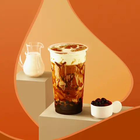Hình ảnh Latte Trân Châu Đường Đen
