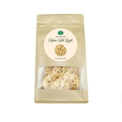 Hình ảnh Bánh Quy Bơ Việt Quốc 100gr (Túi Kraft)