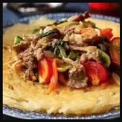 Hình ảnh Phở chiên bò trứng