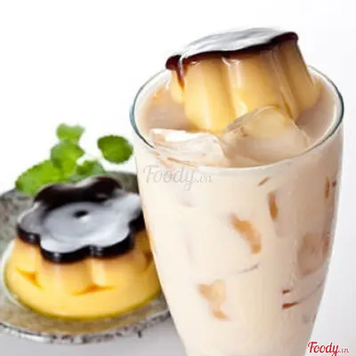 Hình ảnh Trà sữa pudding trứng