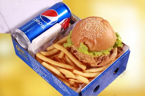 Hình ảnh Combo divine burger - bơ gơ thần thánh