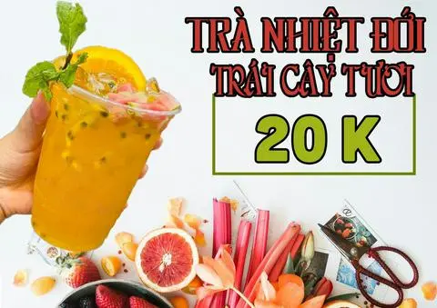 Hình ảnh Trà trái cây nhiệt đới