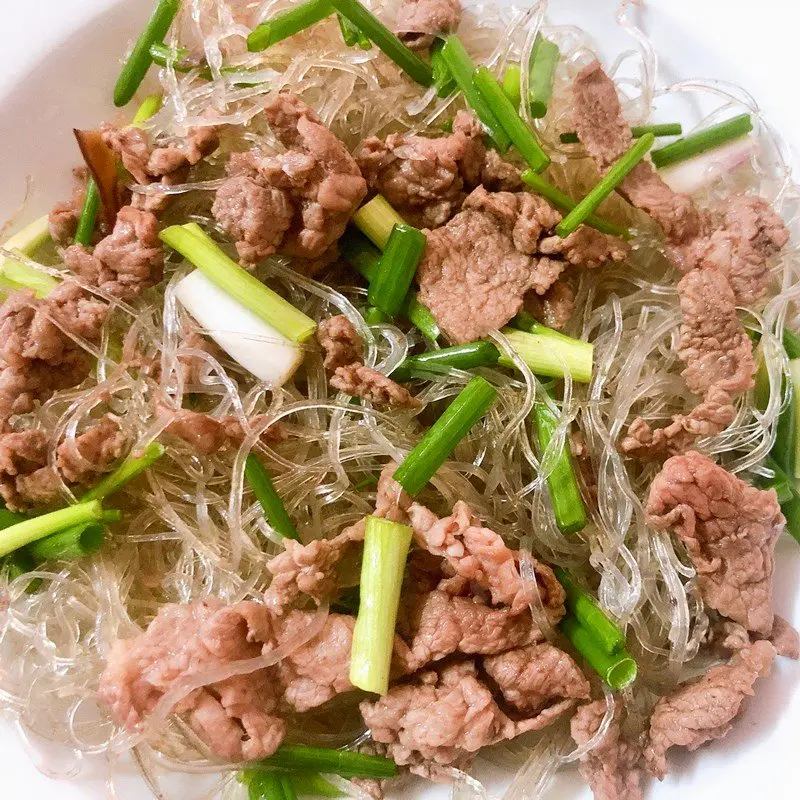 Hình ảnh Miến xào bò
