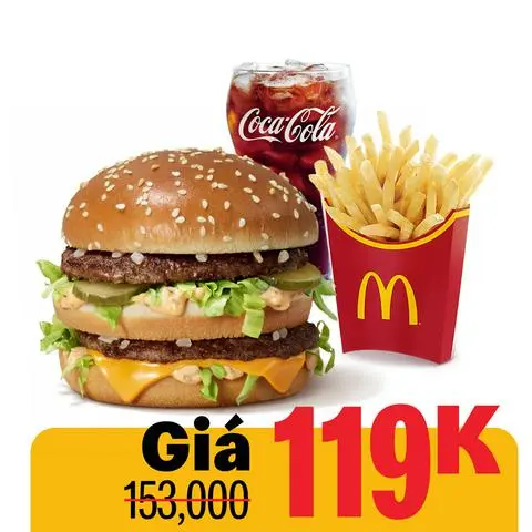 Hình ảnh Phần ăn burger Big Mac
