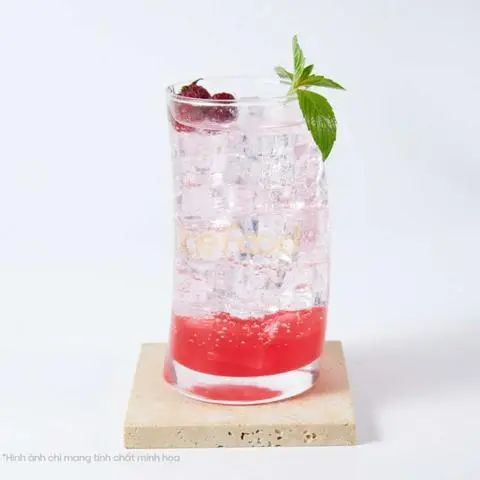 Hình ảnh Soda phúc bồn tử