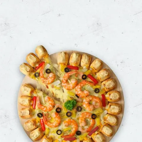 Hình ảnh Pizza hải sản viền phô mai 3 vị