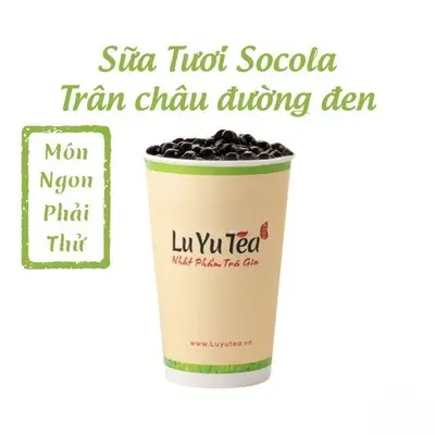 Hình ảnh Sữa tươi socola trân châu đường đen