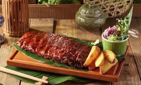 Hình ảnh Heo nướng sốt Sông Hàn