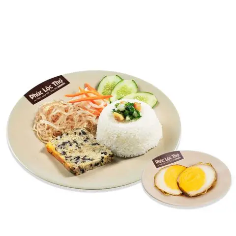 Hình ảnh Cơm Bì Chả Trứng Kho