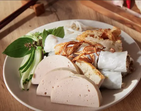 Hình ảnh Bánh cuốn chả