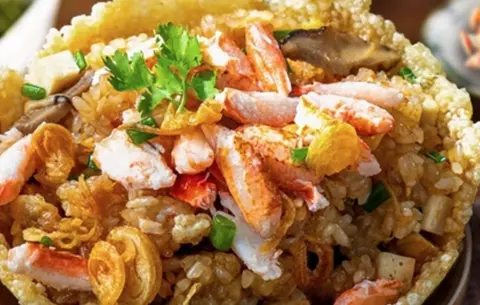 Hình ảnh Xôi ghẹ vỏ giòn