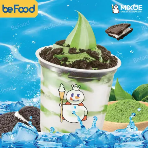 Hình ảnh Super Sundae O-coco Matcha (Kem Mix)