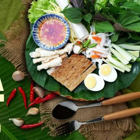 Hình ảnh Chả cá cuốn bánh tráng