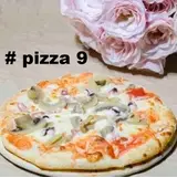 Hình ảnh Pizza số 9 bạch tuộc - nấm