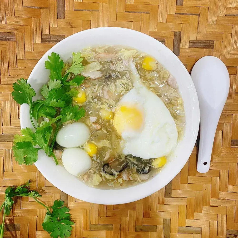 Hình ảnh Súp cua trứng gà