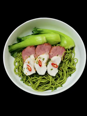 Hình ảnh Mì cá - xá xíu
