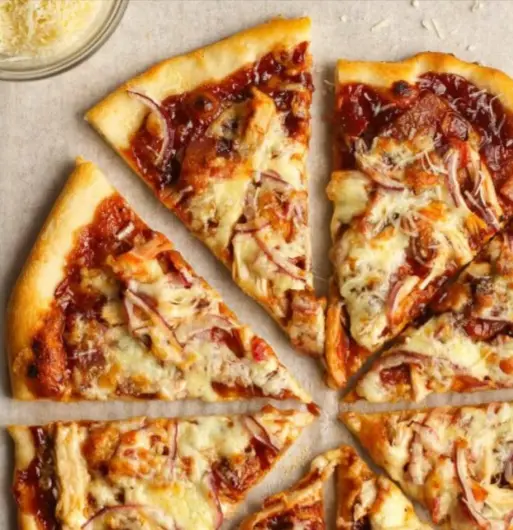 Hình ảnh BBQ chicken pizza