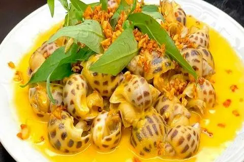 Hình ảnh Ốc hương xào bơ size to