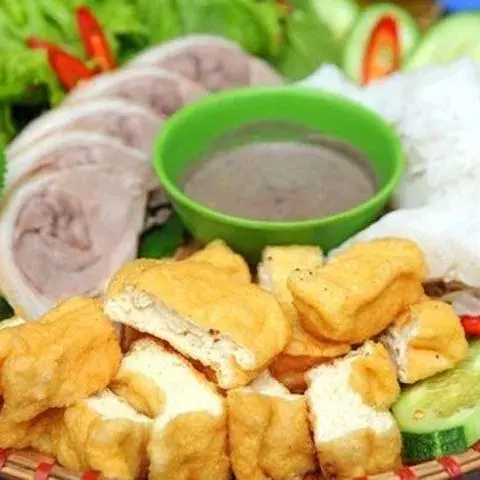 Hình ảnh Bún đậu thịt