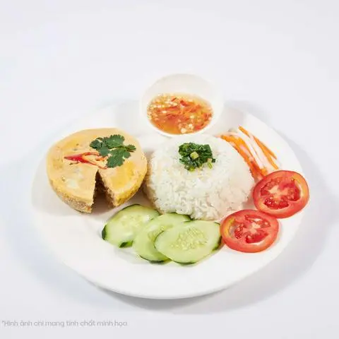 Hình ảnh Cơm tấm mắm chưng