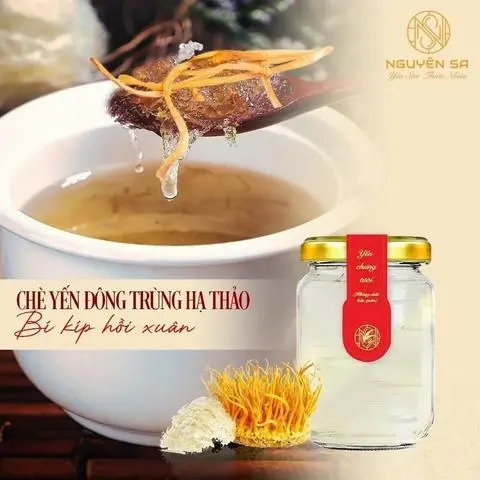 Hình ảnh Yến Chưng Đông Trùng - 20gr yến - Hũ 200ml