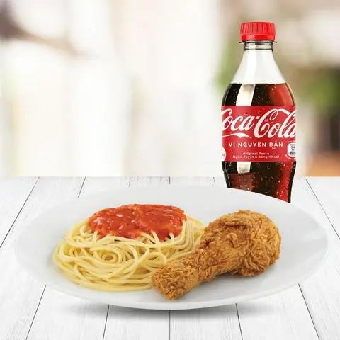 Hình ảnh Combo Mỳ Ý Gà Giòn Có Xương
