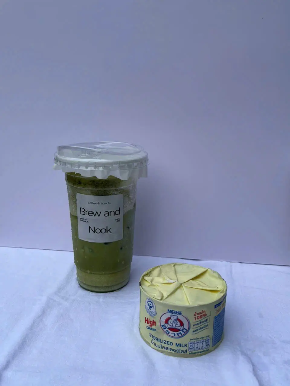 Hình ảnh Matcha uji sữa gấu