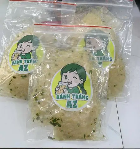 Hình ảnh Bánh tráng mỡ hành