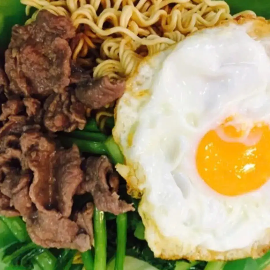 Hình ảnh Nui xào bò trứng
