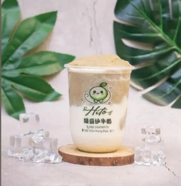 Hình ảnh Đậu xanh sữa tươi đá tuyết