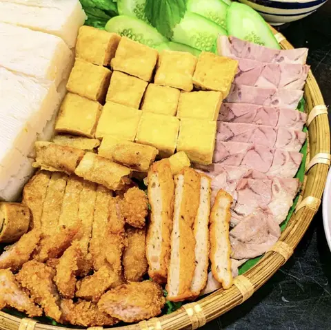 Hình ảnh Bún đậu tá lả - Size vừa
