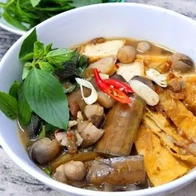 Hình ảnh Bún mắm chay