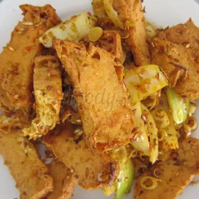 Hình ảnh Đậu hủ chiên sả ớt - không cơm