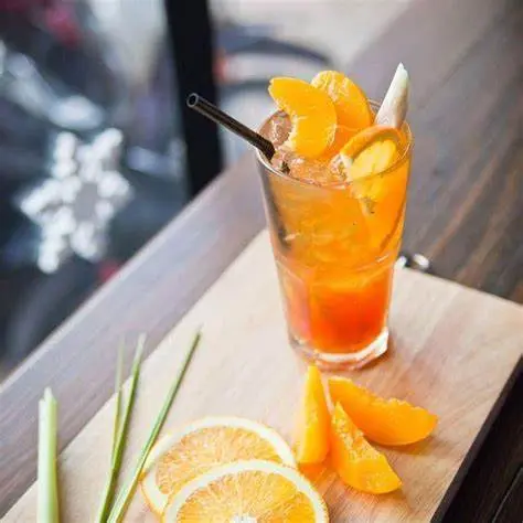 Hình ảnh Trà đào cam sả