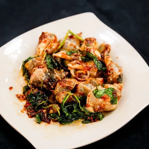 Hình ảnh Ốc gai xào sa tế