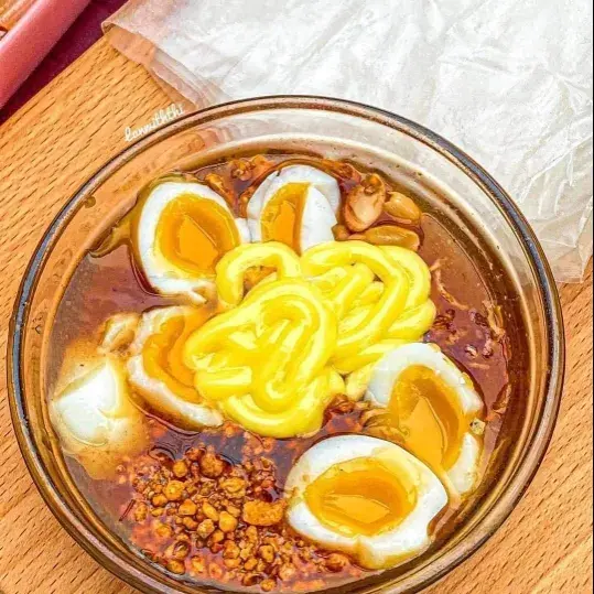 Hình ảnh BÁNH TRÁNG CHẤM ME BƠ 10TRỨNG