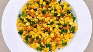 Hình ảnh Tôm xào bơ - trứng muối - bắp