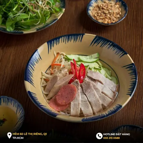 Hình ảnh Bún mắm nêm thập cẩm
