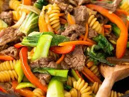 Hình ảnh Nui xào bò
